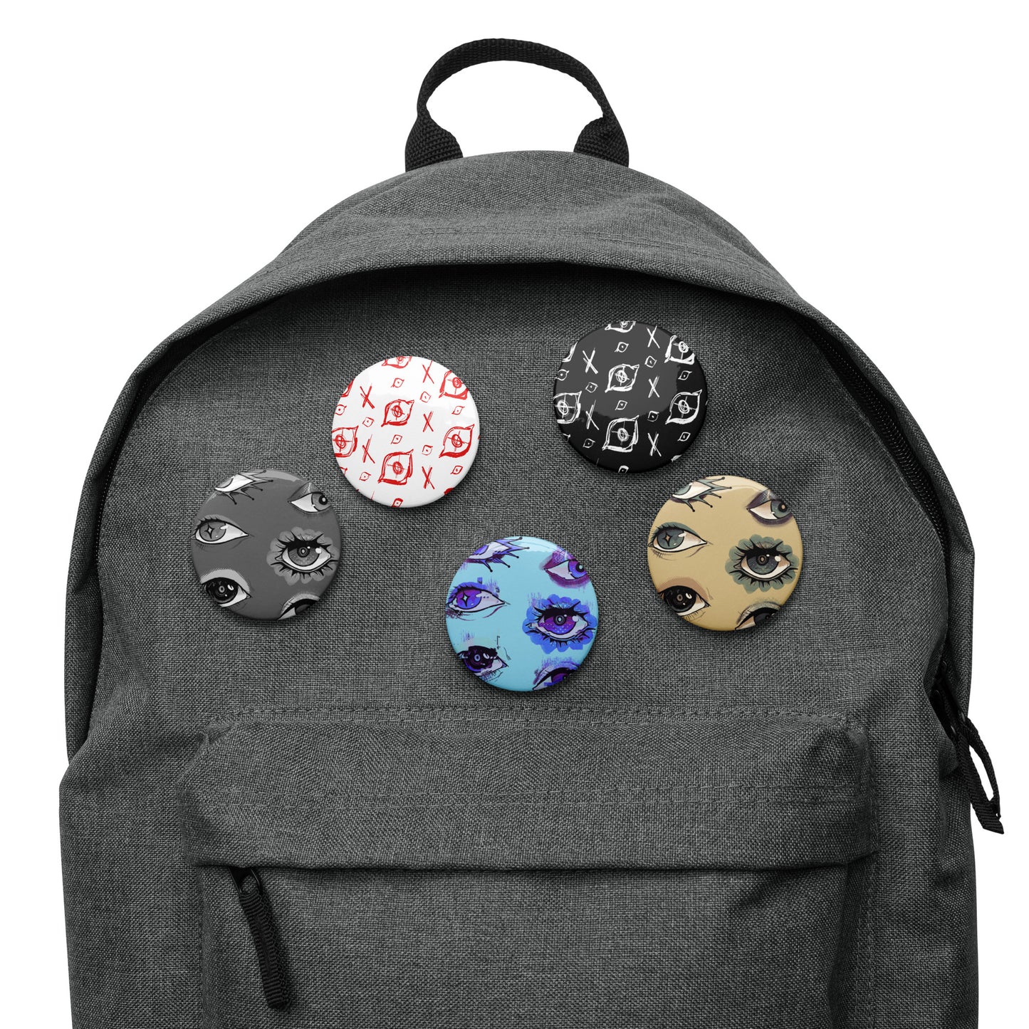 Eyes pin set