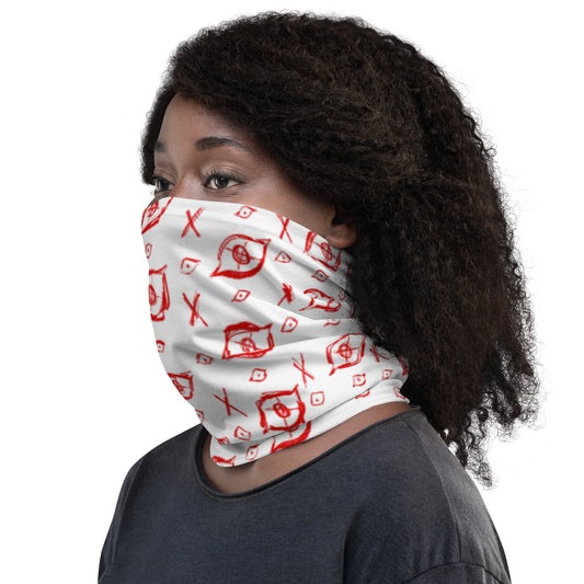 "Witness" neck gaiter in Sun